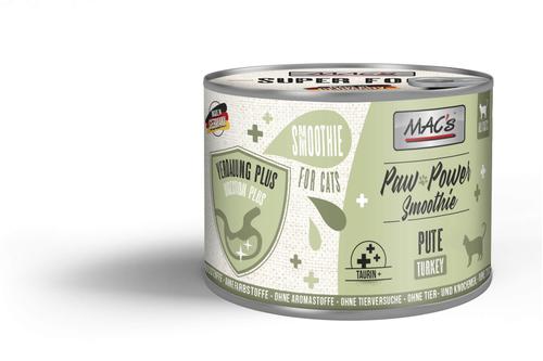 Mac's Paw Power Smoothie, Kalkun Våtfôr til Katt - 200g (50-545)
