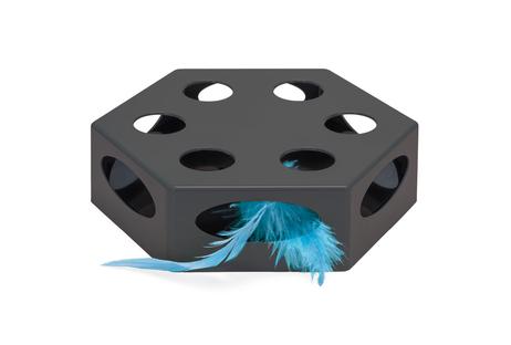  Interaktiv Katteleke, Grå - 23cm