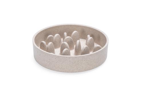 Designed by Lotte Bambus Slow Feeder, Beige - 410ml (51-655201)