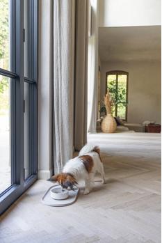 Designed by Lotte Bambus Hundeskål - Beige (51-655213-1500092195)