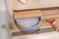 Sandbad i Keramikk og Tre - 24cm (126-63007)