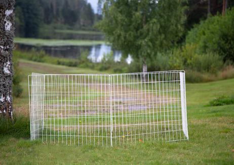 Hundegjerde,  4stk - Hvit (114-401-WH)