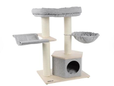  Kaleb Klorestativ, Grå/Beige - 88cm