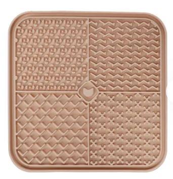  Vanti Slikkematte, Beige - 20cm