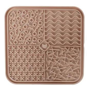 Munir Slikkematte,  Beige - 20cm (14-523967be)