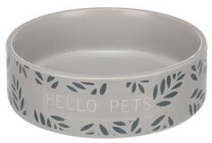  Mat- og Vannskål til Kanin, Grå - 330ml