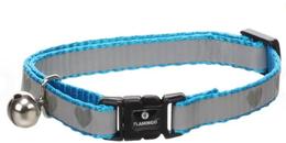  Refleks Kattehalsbånd, Blå - 20-34cm