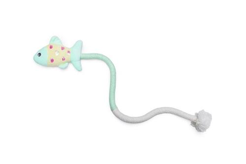 Katteleke Fisk med Tau - 7cm (51-430507)