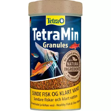  Tetra Min Granulat Fiskefôr - 250ml