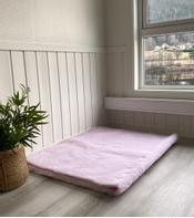  Fiberpels Vetbed Hundeteppe - Lyserosa