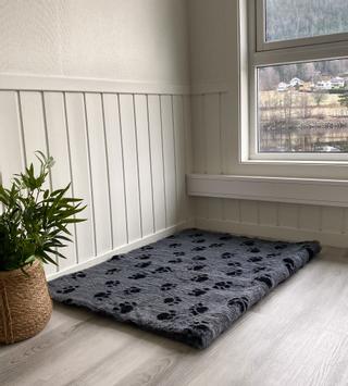  Fiberpels Vetbed Hundeteppe - Potetrykk