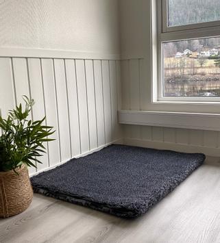  Fiberpels Vetbed Hundeteppe - Melert