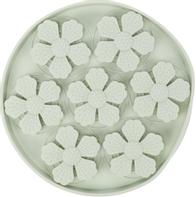  Slikkematte med Blomster, Lysegrønn