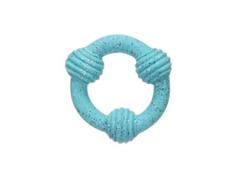  Hundeleke Ring Konfetti, Turkis