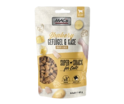  Mac's Shakery Kylling og Ost 60g - Kattegodbit