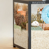 Bucatstate 3.0 Hamsterbur Sort - 120cm (115-BSH20221)