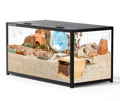Bucatstate 3.0 Hamsterbur Sort - 120cm (115-BSH20221)