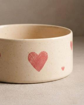 Egg Back Home Cozy Hearts Matskål 14cm - 2 stk (116-2067-14DSet2-MT-Cz)