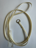Alac Retriever Utstillingskobbel med Ring, Hvit (18-615.8026)