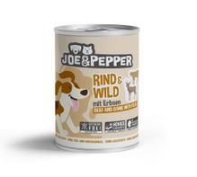 Joe & Pepper Våtfôr til Hund – Storfe, Vilt & Erter, 400g
