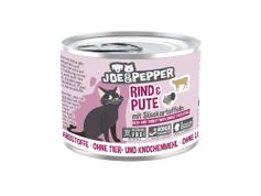 Joe & Pepper Våtfôr til Katt – Storfe, Kalkun & Søtpotet, 200g