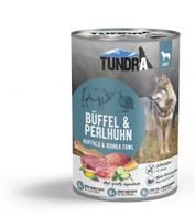  Tundra Våtfôr til Hund – Bøffel & Perlehøne, 800g