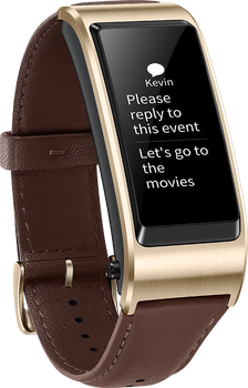 HUAWEI Original Huawei TalkBand B5 Talk Band B5 Bluetooth Smart Bracelet Amoled Black (55304244430550200)