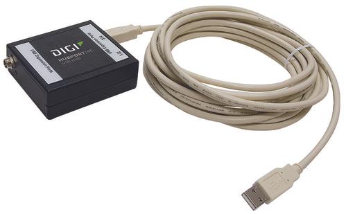 Digi Digi Hubport/ 4c 5.5-30VDC powered USB 2.0 hub, extended temp -40C to 70C, (301-1010-44)