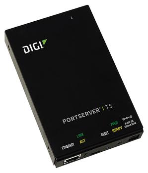 Digi Digi PortServer TS 1 port RS-232 RJ-45 Serial to Ethernet Device Server, 9-30VDC includes 12V/.5A (70002041)