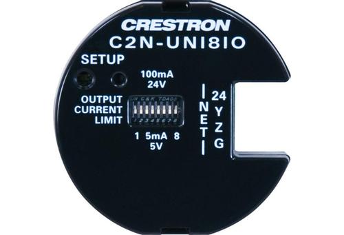 CRESTRON CRESNET, BUTTON PANEL INTERFACE, 8IN, 8OUT (C2N-UNI8IO)