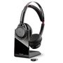 POLY VOYAGER FOCUS UC B825-M, BT Stereo headset Microsoft Skype for Business Certified