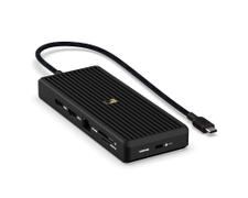 UNISYNK 12 Port USB-C Hub 8K 100W Black. LAGERSALG 1 stk.