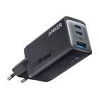 ANKER 735 GAN III PRIME 3-PORT 65W CHARGER EU BLACK CHAR (A2668311)
