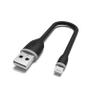 Satechi Satechi Flexibel USB-A to Lightning cable black 15 cm (ST-FCL6B)