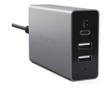 Satechi Satechi USB-C 40W Reiselader (usb-c og 2 x usb) space gray