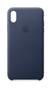 APPLE iPhone XS Max Leather Case - Midnight Blue