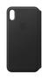 APPLE iPhone XS Max Leather Folio - Black