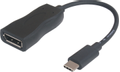 MICROCONNECT MicroConnect USB-C to DisplayPort cable 4K 60Hz Support 1m