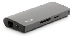 LMP LMP USB-C 9 Port Travel Dock Space Gray