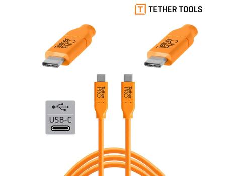 TETHER TetherPro USB-C USB-C 4.6m Orange (CUC15-ORG)