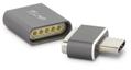 LMP LMP USB-C (f) to USB-C (m) Magnetic Safety Adapter SpaceGray