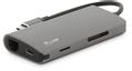 LMP LMP USB-C mini dock HDMI/Ethernet/SD/3xUSB/USB-C Space Grey
