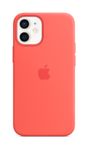 APPLE iPhone 12 mini Silicone Case with Magsafe Pink Citrus