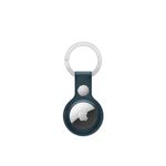 APPLE AirTag Leather Key Ring - Baltic Blue