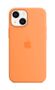 APPLE iPhone 13 mini Silicone Case with MagSafe Marigold