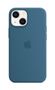 APPLE iPhone 13 mini Silicone Case with MagSafe Blue Jay