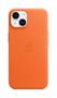 APPLE iPhone 14 Leather Case with MagSafe - Orange