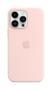 APPLE iPhone 14 Pro Max Silicone Case with MagSafe - Chalk Pink
