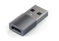 Satechi Satechi USB-A (m) to USB-C (f) adapter Grey