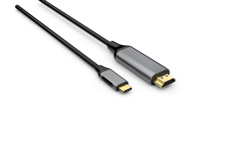 Elivi Elivi USB-C til HDMI kabel 2 meter Svart, 4k@60hz (123093)